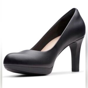 Clarks Ambyr Joy Leather heels size 11